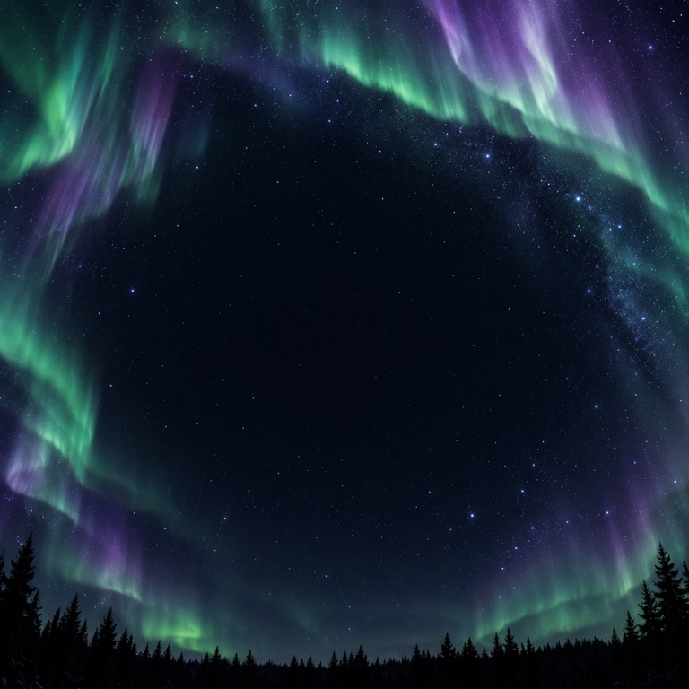 Original CarPro Aurora collection artwork: northern lights